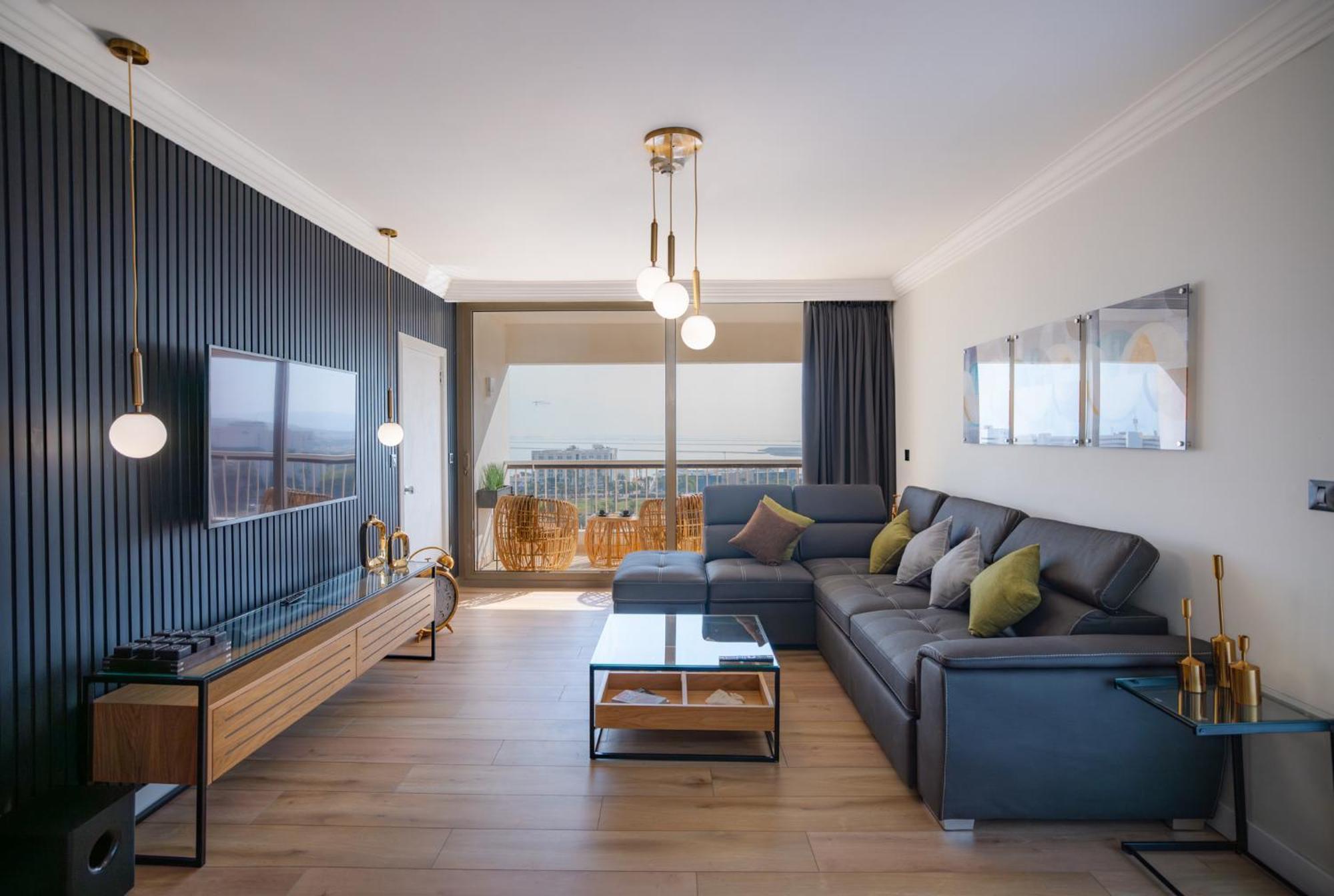 David Dead Sea Resort & Spa 에인 보켁 외부 사진 A living room in a modern apartment