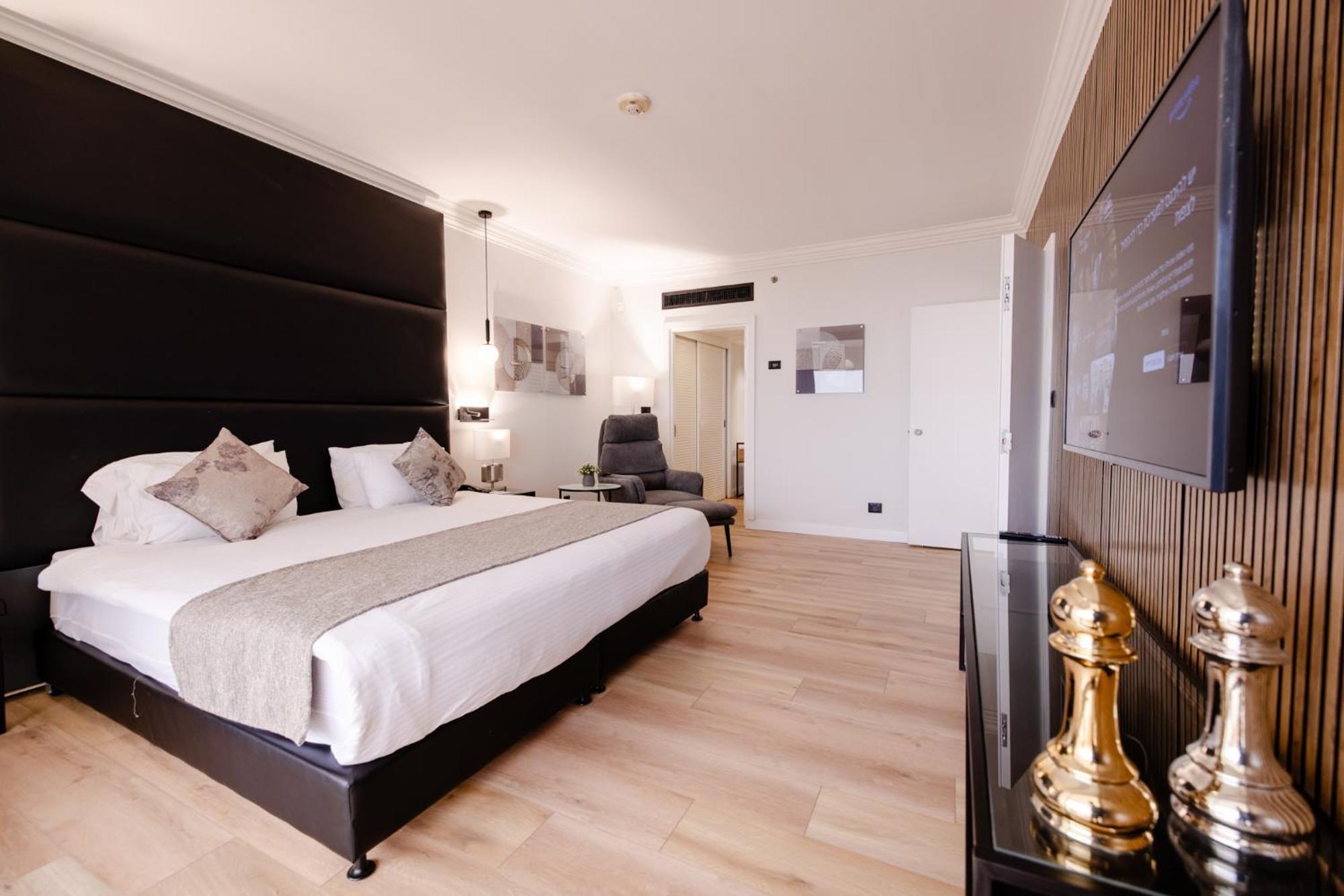 David Dead Sea Resort & Spa 에인 보켁 외부 사진 A room at the hotel